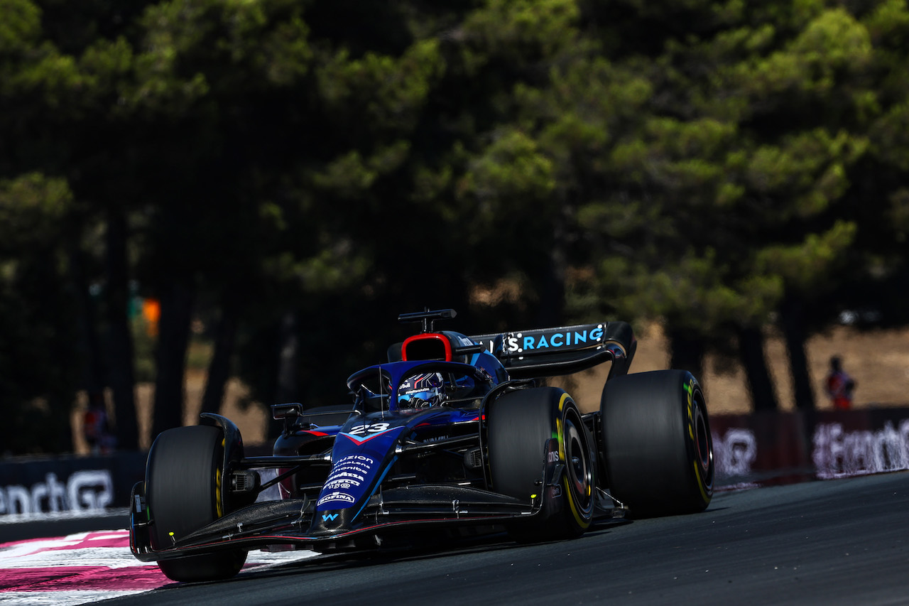 GP FRANCIA, Alex Albon (THA), Williams F1 Team 
22.07.2022. Formula 1 World Championship, Rd 12, French Grand Prix, Paul Ricard, France, Practice Day.
- www.xpbimages.com, EMail: requests@xpbimages.com ¬© Copyright: Charniaux / XPB Images