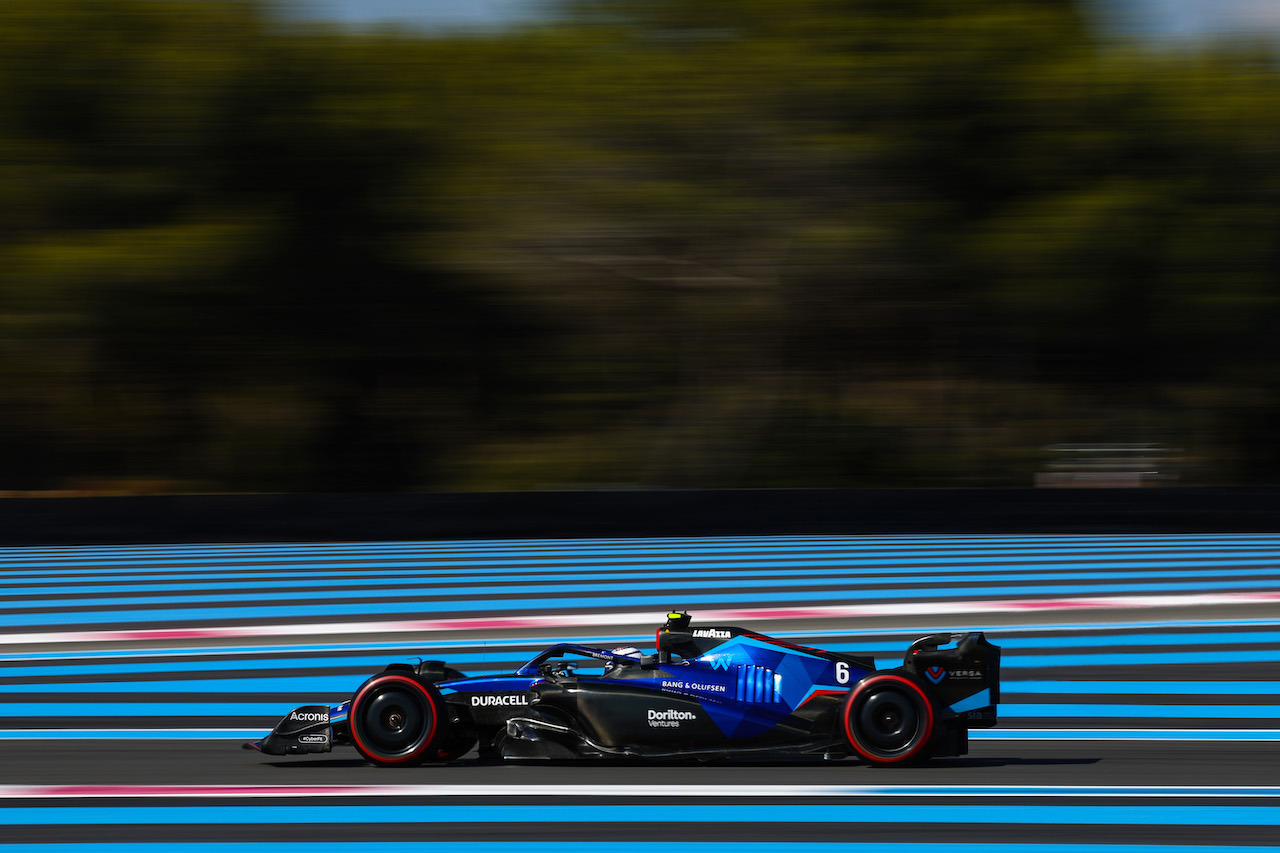 GP FRANCIA, Nicholas Latifi (CDN), Williams Racing 
22.07.2022. Formula 1 World Championship, Rd 12, French Grand Prix, Paul Ricard, France, Practice Day.
- www.xpbimages.com, EMail: requests@xpbimages.com © Copyright: Charniaux / XPB Images