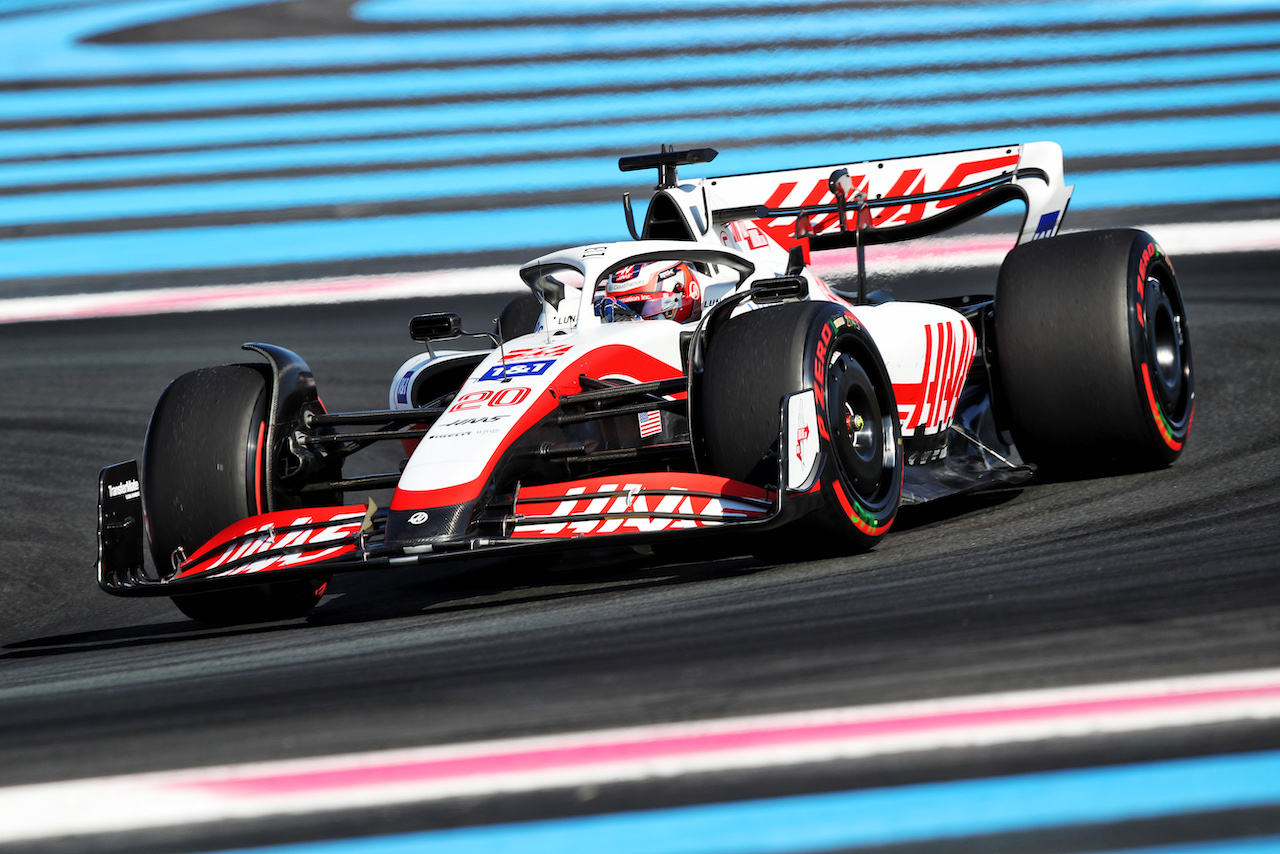 GP FRANCIA, Kevin Magnussen (DEN) Haas VF-22.
22.07.2022. Formula 1 World Championship, Rd 12, French Grand Prix, Paul Ricard, France, Practice Day.
 - www.xpbimages.com, EMail: requests@xpbimages.com © Copyright: Coates / XPB Images