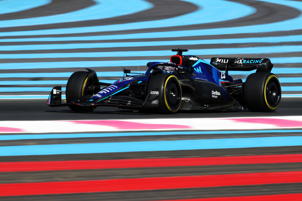 GP FRANCIA, Alexander Albon (THA) Williams Racing FW44.
22.07.2022. Formula 1 World Championship, Rd 12, French Grand Prix, Paul Ricard, France, Practice Day.
 - www.xpbimages.com, EMail: requests@xpbimages.com © Copyright: Coates / XPB Images
