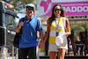 GP FRANCIA, (L to R): Fernando Alonso (ESP) Alpine F1 Team with Domenica Andrea Schlager (AUT) Journalist.
22.07.2022. Formula 1 World Championship, Rd 12, French Grand Prix, Paul Ricard, France, Practice Day.
 - www.xpbimages.com, EMail: requests@xpbimages.com © Copyright: Coates / XPB Images