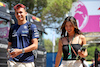 GP FRANCIA, (L to R): Alexander Albon (THA) Williams Racing with Domenica Muni Lily He (CHN) Professional Golfer.
22.07.2022. Formula 1 World Championship, Rd 12, French Grand Prix, Paul Ricard, France, Practice Day.
 - www.xpbimages.com, EMail: requests@xpbimages.com © Copyright: Coates / XPB Images