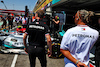 GP FRANCIA, Lewis Hamilton (GBR) Mercedes AMG F1 W13 watches Nyck de Vries (NLD) Mercedes AMG F1 W13 Test e Reserve Driver leave the pits.
22.07.2022. Formula 1 World Championship, Rd 12, French Grand Prix, Paul Ricard, France, Practice Day.
- www.xpbimages.com, EMail: requests@xpbimages.com © Copyright: Batchelor / XPB Images