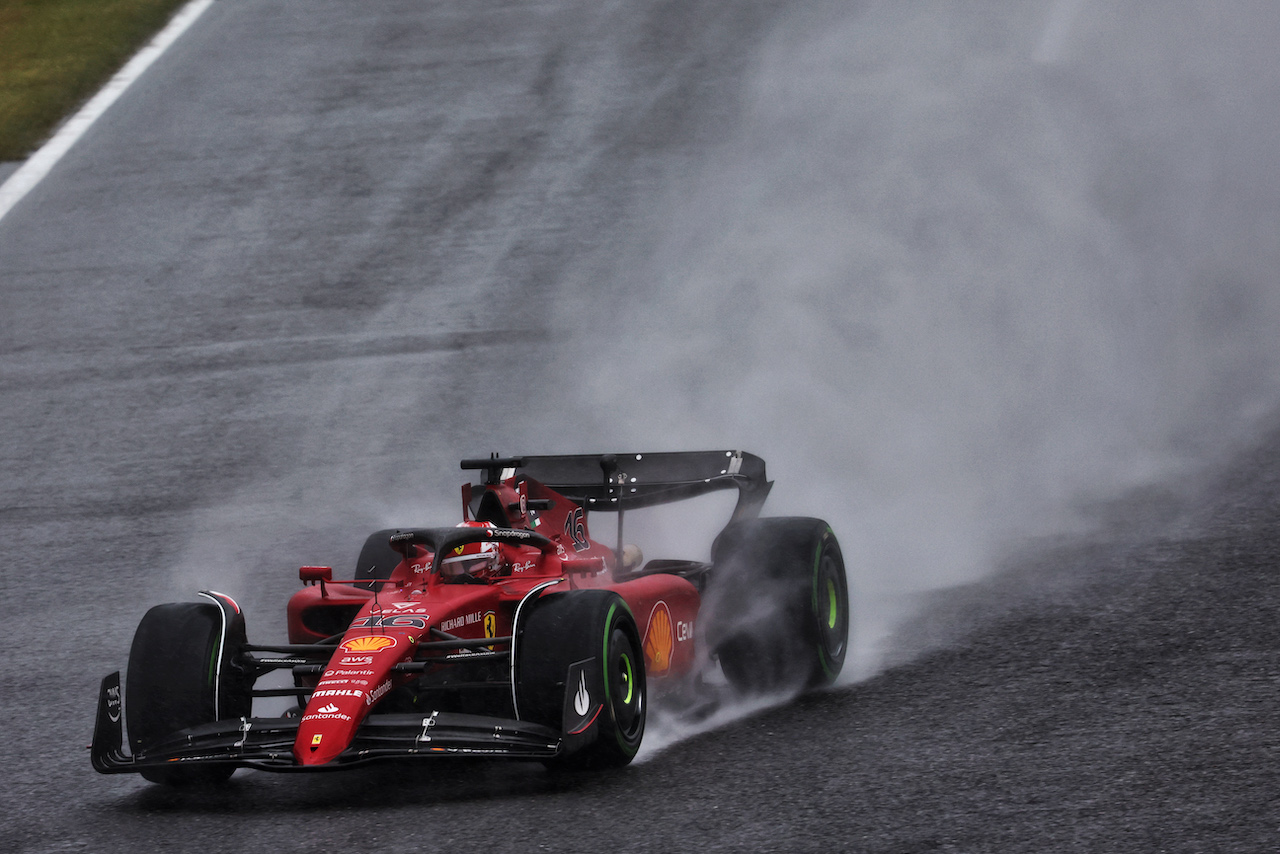 GP GIAPPONE, Charles Leclerc (MON) Ferrari F1-75.
09.10.2022. Formula 1 World Championship, Rd 18, Japanese Grand Prix, Suzuka, Japan, Gara Day.
- www.xpbimages.com, EMail: requests@xpbimages.com © Copyright: Batchelor / XPB Images