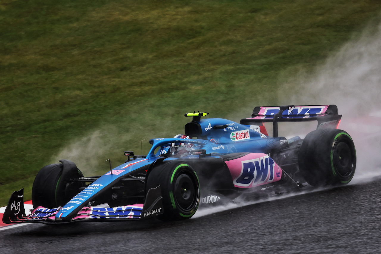 GP GIAPPONE, Esteban Ocon (FRA) Alpine F1 Team A522.
09.10.2022. Formula 1 World Championship, Rd 18, Japanese Grand Prix, Suzuka, Japan, Gara Day.
- www.xpbimages.com, EMail: requests@xpbimages.com © Copyright: Batchelor / XPB Images