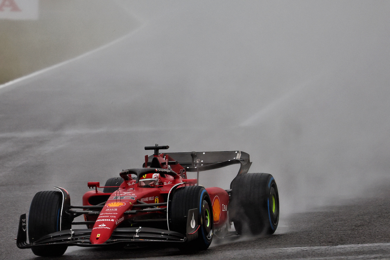 GP GIAPPONE, Charles Leclerc (MON) Ferrari F1-75.
09.10.2022. Formula 1 World Championship, Rd 18, Japanese Grand Prix, Suzuka, Japan, Gara Day.
- www.xpbimages.com, EMail: requests@xpbimages.com © Copyright: Batchelor / XPB Images