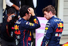 GP GIAPPONE, (L to R): Sergio Perez (MEX) Red Bull Racing with team mate e vincitore Max Verstappen (NLD) Red Bull Racing in parc ferme.
09.10.2022. Formula 1 World Championship, Rd 18, Japanese Grand Prix, Suzuka, Japan, Gara Day.
- www.xpbimages.com, EMail: requests@xpbimages.com © Copyright: Batchelor / XPB Images