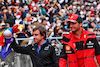 GP GIAPPONE, (L to R): Fernando Alonso (ESP) Alpine F1 Team with Carlos Sainz Jr (ESP) Ferrari on the drivers parade.
09.10.2022. Formula 1 World Championship, Rd 18, Japanese Grand Prix, Suzuka, Japan, Gara Day.
- www.xpbimages.com, EMail: requests@xpbimages.com © Copyright: Bearne / XPB Images