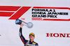 GP GIAPPONE, Gara winner Max Verstappen (NLD) Red Bull Racing celebrates on the podium.
09.10.2022. Formula 1 World Championship, Rd 18, Japanese Grand Prix, Suzuka, Japan, Gara Day.
- www.xpbimages.com, EMail: requests@xpbimages.com © Copyright: Bearne / XPB Images