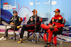 GP GIAPPONE, (L to R): Sergio Perez (MEX) Red Bull Racing; Max Verstappen (NLD) Red Bull Racing; e Charles Leclerc (MON) Ferrari, in the post race FIA Press Conference.
09.10.2022. Formula 1 World Championship, Rd 18, Japanese Grand Prix, Suzuka, Japan, Gara Day.
- www.xpbimages.com, EMail: requests@xpbimages.com © Copyright: Batchelor / XPB Images