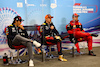 GP GIAPPONE, (L to R): Sergio Perez (MEX) Red Bull Racing; Max Verstappen (NLD) Red Bull Racing; e Charles Leclerc (MON) Ferrari, in the post race FIA Press Conference.
09.10.2022. Formula 1 World Championship, Rd 18, Japanese Grand Prix, Suzuka, Japan, Gara Day.
- www.xpbimages.com, EMail: requests@xpbimages.com © Copyright: Batchelor / XPB Images