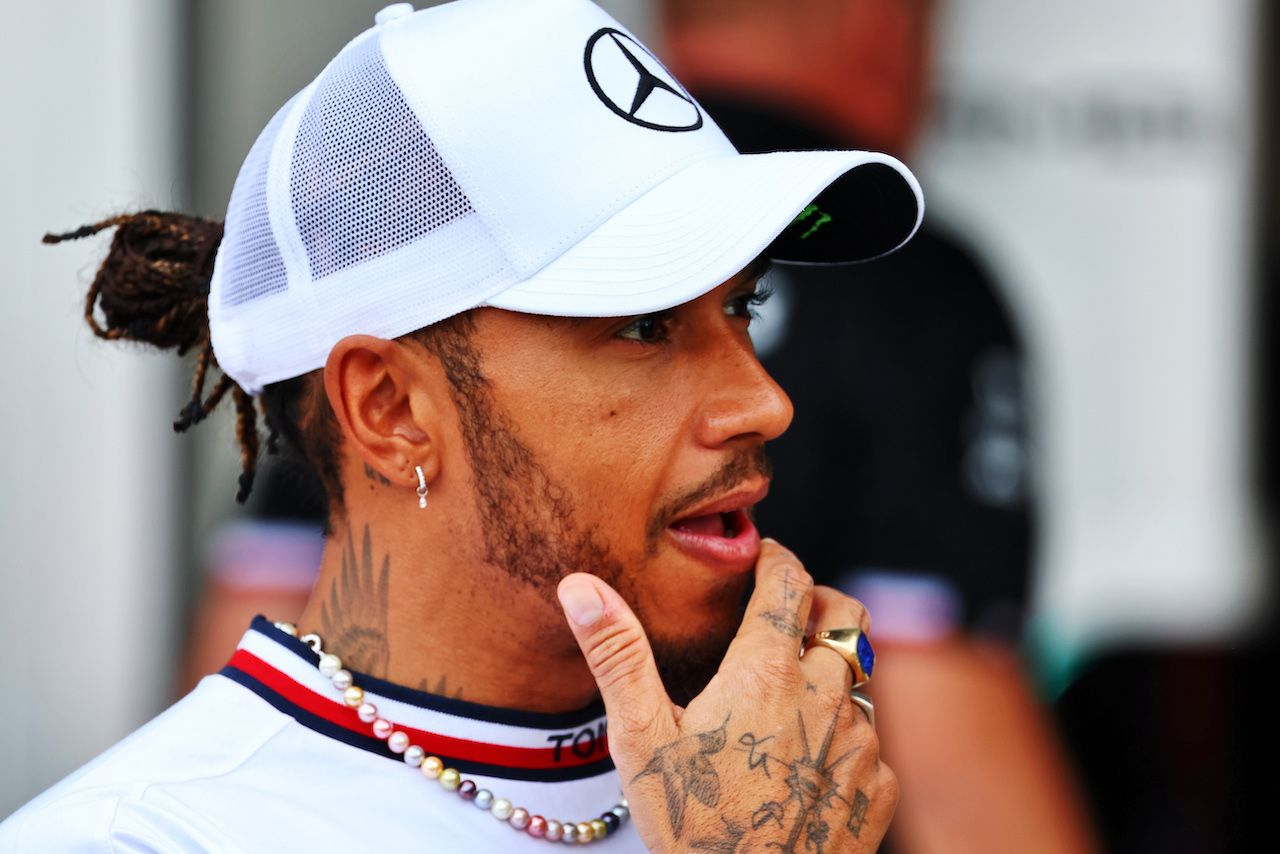 GP GIAPPONE, Lewis Hamilton (GBR) Mercedes AMG F1.
06.10.2022. Formula 1 World Championship, Rd 18, Japanese Grand Prix, Suzuka, Japan, Preparation Day.
 - www.xpbimages.com, EMail: requests@xpbimages.com © Copyright: Coates / XPB Images