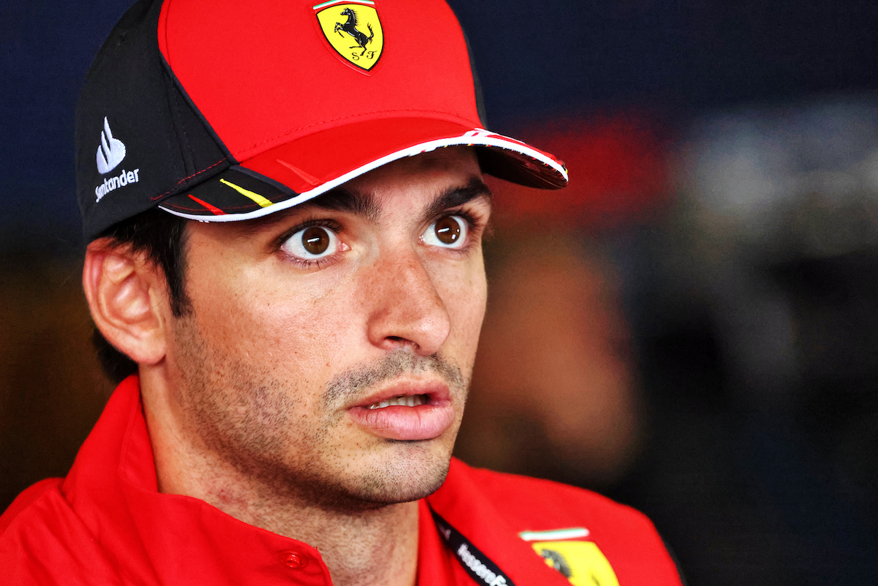 GP GIAPPONE, Carlos Sainz Jr (ESP) Ferrari.
06.10.2022. Formula 1 World Championship, Rd 18, Japanese Grand Prix, Suzuka, Japan, Preparation Day.
- www.xpbimages.com, EMail: requests@xpbimages.com © Copyright: Batchelor / XPB Images