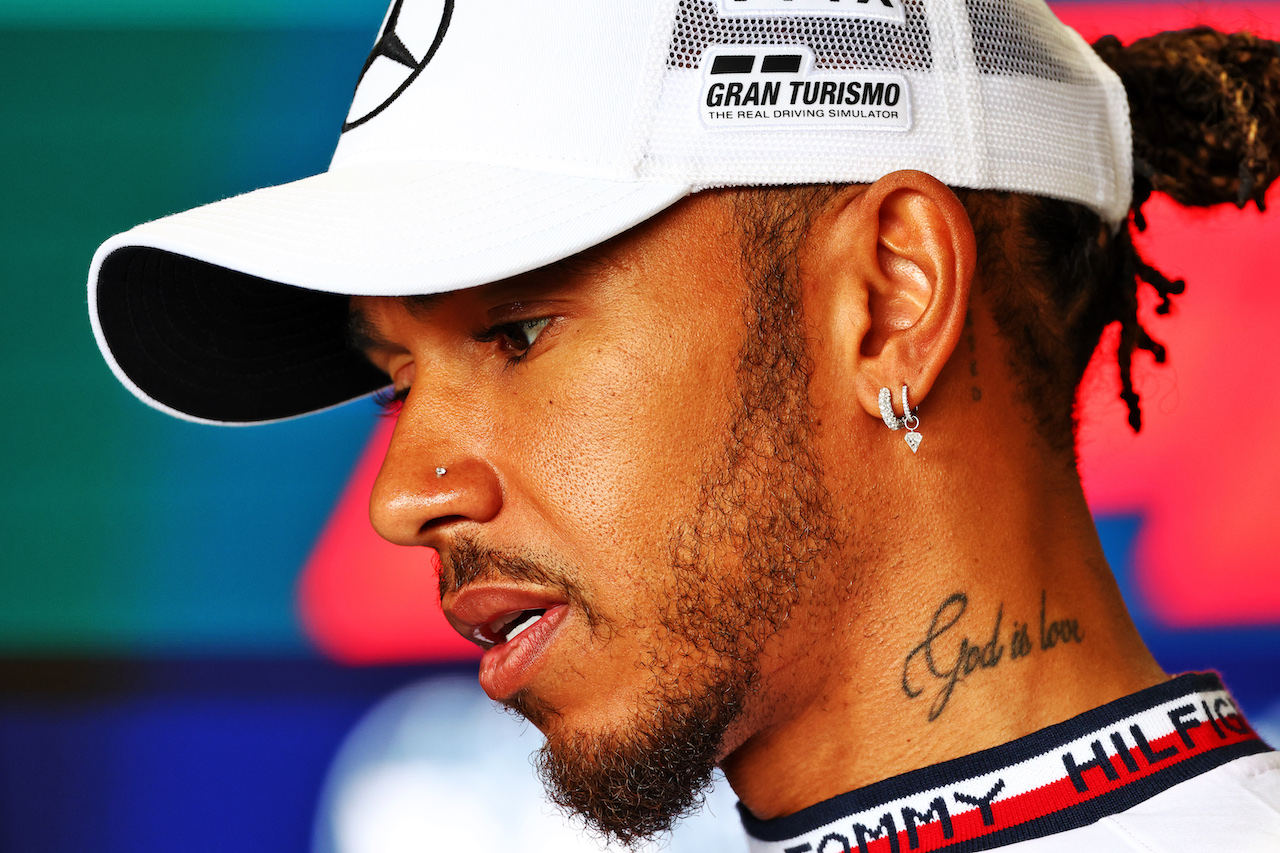 GP GIAPPONE, Lewis Hamilton (GBR) Mercedes AMG F1.
06.10.2022. Formula 1 World Championship, Rd 18, Japanese Grand Prix, Suzuka, Japan, Preparation Day.
 - www.xpbimages.com, EMail: requests@xpbimages.com © Copyright: Coates / XPB Images