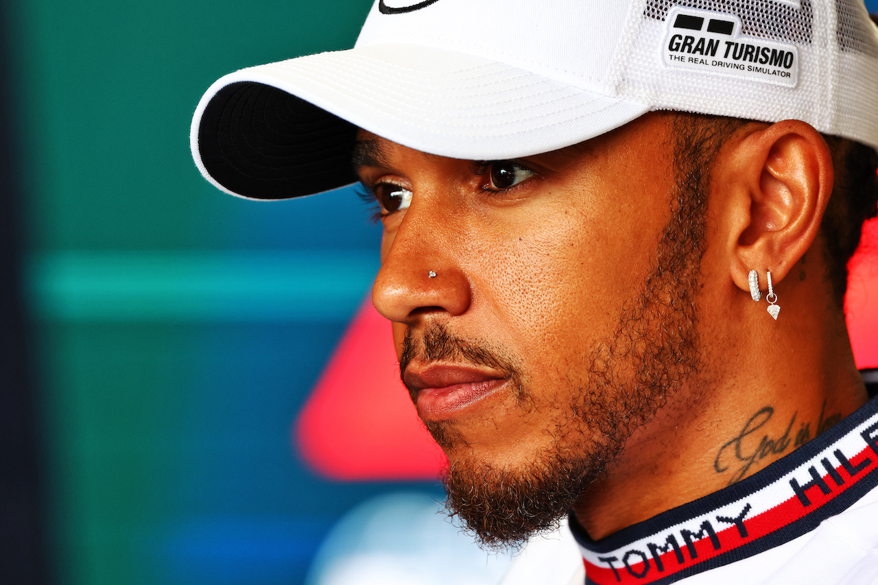 GP GIAPPONE, Lewis Hamilton (GBR) Mercedes AMG F1.
06.10.2022. Formula 1 World Championship, Rd 18, Japanese Grand Prix, Suzuka, Japan, Preparation Day.
 - www.xpbimages.com, EMail: requests@xpbimages.com © Copyright: Coates / XPB Images