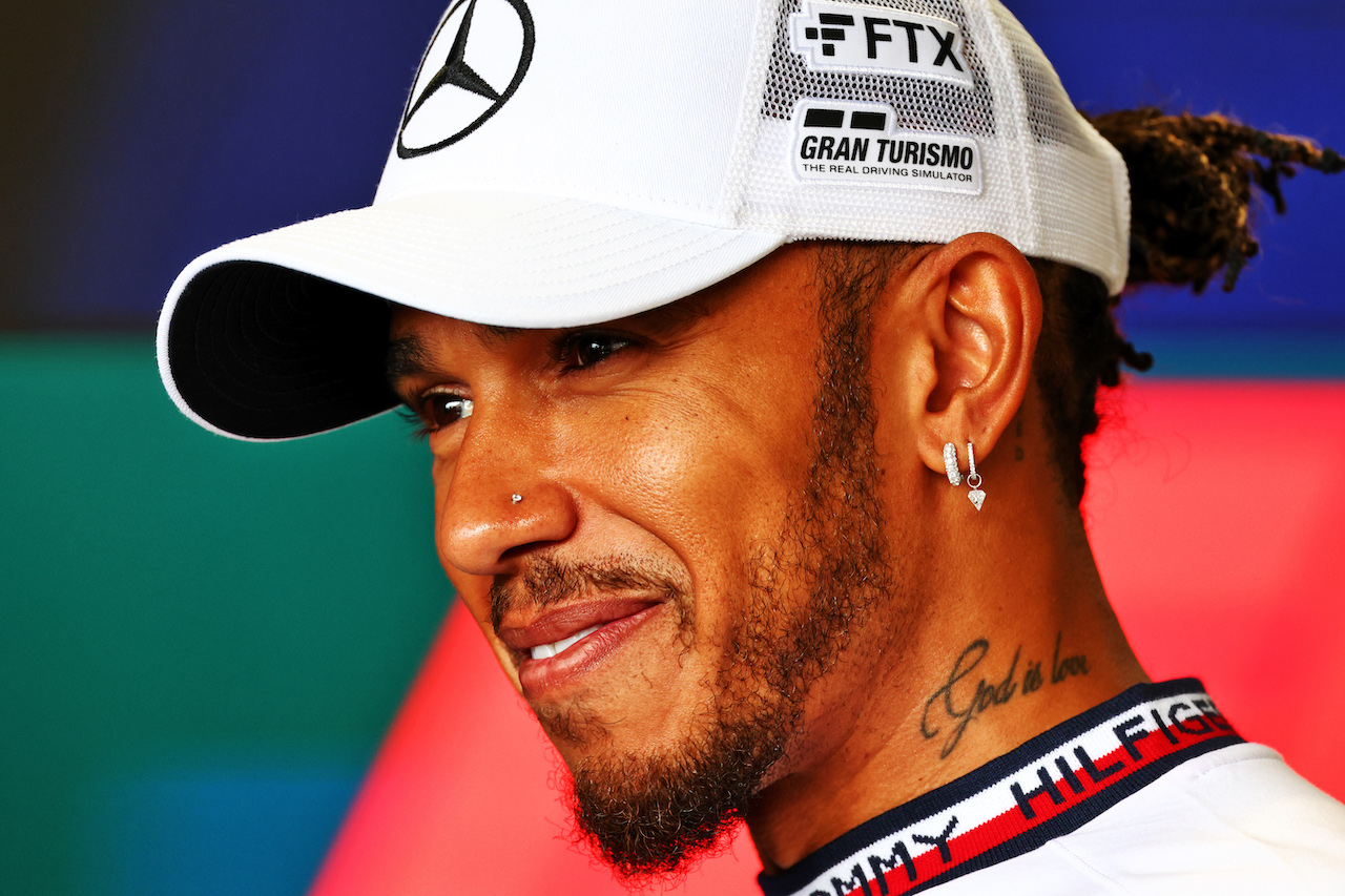GP GIAPPONE, Lewis Hamilton (GBR) Mercedes AMG F1.
06.10.2022. Formula 1 World Championship, Rd 18, Japanese Grand Prix, Suzuka, Japan, Preparation Day.
 - www.xpbimages.com, EMail: requests@xpbimages.com © Copyright: Coates / XPB Images