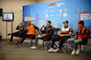 GP GIAPPONE, (L to R): Max Verstappen (NLD) Red Bull Racing ; Daniel Ricciardo (AUS) McLaren; George Russell (GBR) Mercedes AMG F1; Guanyu Zhou (CHN) Alfa Romeo F1 Team; e Charles Leclerc (MON) Ferrari, in the FIA Press Conference.
06.10.2022. Formula 1 World Championship, Rd 18, Japanese Grand Prix, Suzuka, Japan, Preparation Day.
- www.xpbimages.com, EMail: requests@xpbimages.com © Copyright: XPB Images