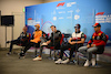 GP GIAPPONE, (L to R): Max Verstappen (NLD) Red Bull Racing ; Daniel Ricciardo (AUS) McLaren; George Russell (GBR) Mercedes AMG F1; Guanyu Zhou (CHN) Alfa Romeo F1 Team; e Charles Leclerc (MON) Ferrari, in the FIA Press Conference.
06.10.2022. Formula 1 World Championship, Rd 18, Japanese Grand Prix, Suzuka, Japan, Preparation Day.
- www.xpbimages.com, EMail: requests@xpbimages.com © Copyright: XPB Images