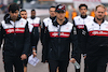GP GIAPPONE, Guanyu Zhou (CHN) Alfa Romeo F1 Team walks the circuit with the team.
06.10.2022. Formula 1 World Championship, Rd 18, Japanese Grand Prix, Suzuka, Japan, Preparation Day.
- www.xpbimages.com, EMail: requests@xpbimages.com © Copyright: Bearne / XPB Images