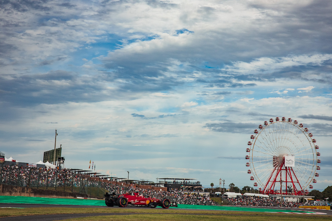 GP GIAPPONE, Charles Leclerc (MON) Ferrari F1-75.
08.10.2022. Formula 1 World Championship, Rd 18, Japanese Grand Prix, Suzuka, Japan, Qualifiche Day.
- www.xpbimages.com, EMail: requests@xpbimages.com © Copyright: Bearne / XPB Images