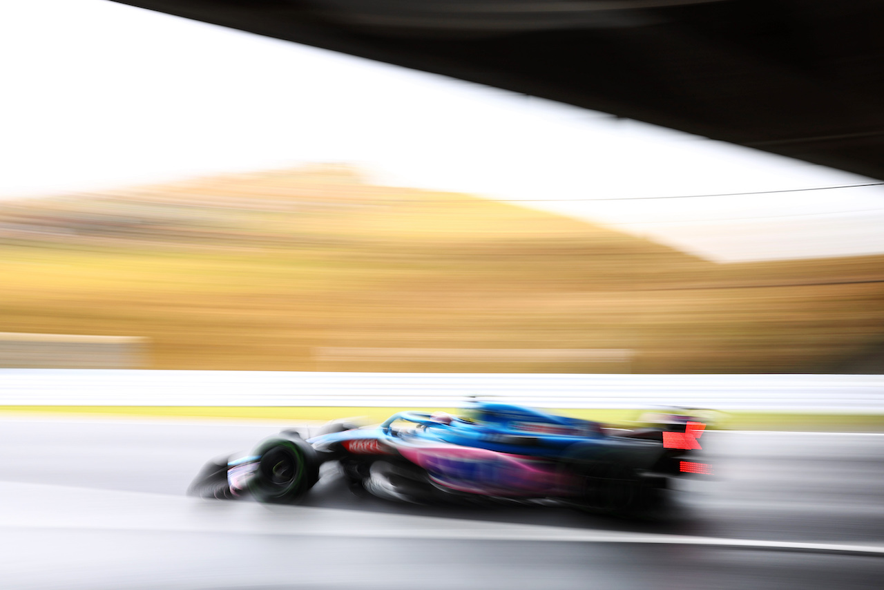 GP GIAPPONE, Esteban Ocon (FRA) Alpine F1 Team A522.
07.10.2022. Formula 1 World Championship, Rd 18, Japanese Grand Prix, Suzuka, Japan, Practice Day.
 - www.xpbimages.com, EMail: requests@xpbimages.com © Copyright: Coates / XPB Images