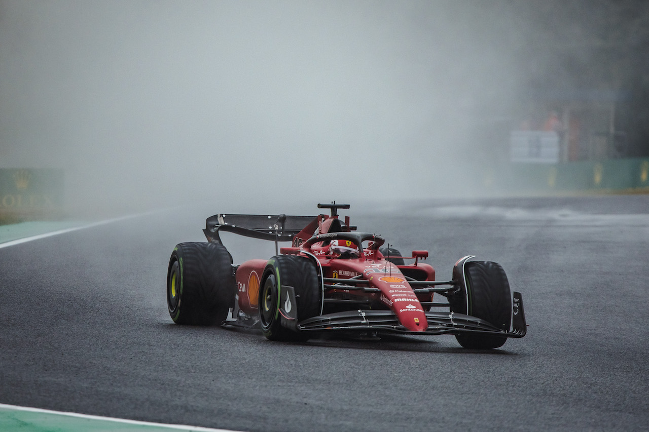 GP GIAPPONE, Charles Leclerc (MON) Ferrari F1-75.
07.10.2022. Formula 1 World Championship, Rd 18, Japanese Grand Prix, Suzuka, Japan, Practice Day.
- www.xpbimages.com, EMail: requests@xpbimages.com © Copyright: Bearne / XPB Images