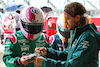 GP GIAPPONE, Sebastian Vettel (GER) Aston Martin F1 Team with fans.
07.10.2022. Formula 1 World Championship, Rd 18, Japanese Grand Prix, Suzuka, Japan, Practice Day.
 - www.xpbimages.com, EMail: requests@xpbimages.com © Copyright: Coates / XPB Images