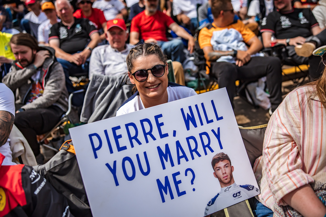 GP GRAN BRETAGNA, Circuit Atmosfera - race fans.
03.07.2022. Formula 1 World Championship, Rd 10, British Grand Prix, Silverstone, England, Gara Day.
- www.xpbimages.com, EMail: requests@xpbimages.com © Copyright: Bearne / XPB Images