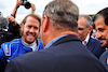 GP GRAN BRETAGNA, Sebastian Vettel (GER) Aston Martin F1 Team with Nigel Mansell (GBR) after he ran his Williams FW14B.
03.07.2022. Formula 1 World Championship, Rd 10, British Grand Prix, Silverstone, England, Gara Day.
- www.xpbimages.com, EMail: requests@xpbimages.com © Copyright: Batchelor / XPB Images