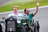 GP GRAN BRETAGNA, Sebastian Vettel (GER) Aston Martin F1 Team on the drivers parade.
03.07.2022. Formula 1 World Championship, Rd 10, British Grand Prix, Silverstone, England, Gara Day.
 - www.xpbimages.com, EMail: requests@xpbimages.com © Copyright: Coates / XPB Images