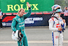GP GRAN BRETAGNA, (L to R): Sebastian Vettel (GER) Aston Martin F1 Team with Mick Schumacher (GER) Haas F1 Team in parc ferme.
03.07.2022. Formula 1 World Championship, Rd 10, British Grand Prix, Silverstone, England, Gara Day.
- www.xpbimages.com, EMail: requests@xpbimages.com © Copyright: Davenport / XPB Images
