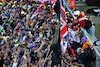 GP GRAN BRETAGNA, Lewis Hamilton (GBR) Mercedes AMG F1 with fans after the race.
03.07.2022. Formula 1 World Championship, Rd 10, British Grand Prix, Silverstone, England, Gara Day.
 - www.xpbimages.com, EMail: requests@xpbimages.com © Copyright: Coates / XPB Images