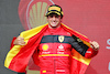 GP GRAN BRETAGNA, Gara winner Carlos Sainz Jr (ESP) Ferrari celebrates on the podium.
03.07.2022. Formula 1 World Championship, Rd 10, British Grand Prix, Silverstone, England, Gara Day.
 - www.xpbimages.com, EMail: requests@xpbimages.com © Copyright: Coates / XPB Images