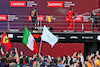 GP GRAN BRETAGNA, The podium (L to R): Sergio Perez (MEX) Red Bull Racing, second; Carlos Sainz Jr (ESP) Ferrari, vincitore; Lewis Hamilton (GBR) Mercedes AMG F1, third.
03.07.2022. Formula 1 World Championship, Rd 10, British Grand Prix, Silverstone, England, Gara Day.
 - www.xpbimages.com, EMail: requests@xpbimages.com © Copyright: Coates / XPB Images