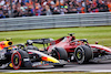 GP GRAN BRETAGNA, Sergio Perez (MEX) Red Bull Racing RB18 e Charles Leclerc (MON) Ferrari F1-75 battle for position.
03.07.2022. Formula 1 World Championship, Rd 10, British Grand Prix, Silverstone, England, Gara Day.
- www.xpbimages.com, EMail: requests@xpbimages.com © Copyright: Davenport / XPB Images
