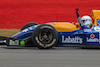 GP GRAN BRETAGNA, Sebastian Vettel (GER) Aston Martin F1 Team runs his Williams FW14B driven in 1992 by Nigel Mansell (GBR).
03.07.2022. Formula 1 World Championship, Rd 10, British Grand Prix, Silverstone, England, Gara Day.
- www.xpbimages.com, EMail: requests@xpbimages.com © Copyright: Bearne / XPB Images