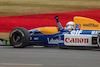 GP GRAN BRETAGNA, Sebastian Vettel (GER) Aston Martin F1 Team runs his Williams FW14B driven in 1992 by Nigel Mansell (GBR).
03.07.2022. Formula 1 World Championship, Rd 10, British Grand Prix, Silverstone, England, Gara Day.
- www.xpbimages.com, EMail: requests@xpbimages.com © Copyright: Bearne / XPB Images