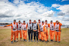 GP GRAN BRETAGNA, Circuit Atmosfera - marshals.
03.07.2022. Formula 1 World Championship, Rd 10, British Grand Prix, Silverstone, England, Gara Day.
- www.xpbimages.com, EMail: requests@xpbimages.com © Copyright: Bearne / XPB Images