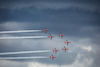 GP GRAN BRETAGNA, Circuit Atmosfera - Red Arrows.
03.07.2022. Formula 1 World Championship, Rd 10, British Grand Prix, Silverstone, England, Gara Day.
- www.xpbimages.com, EMail: requests@xpbimages.com © Copyright: Bearne / XPB Images