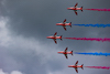 GP GRAN BRETAGNA, Circuit Atmosfera - Red Arrows.
03.07.2022. Formula 1 World Championship, Rd 10, British Grand Prix, Silverstone, England, Gara Day.
- www.xpbimages.com, EMail: requests@xpbimages.com © Copyright: Rew / XPB Images