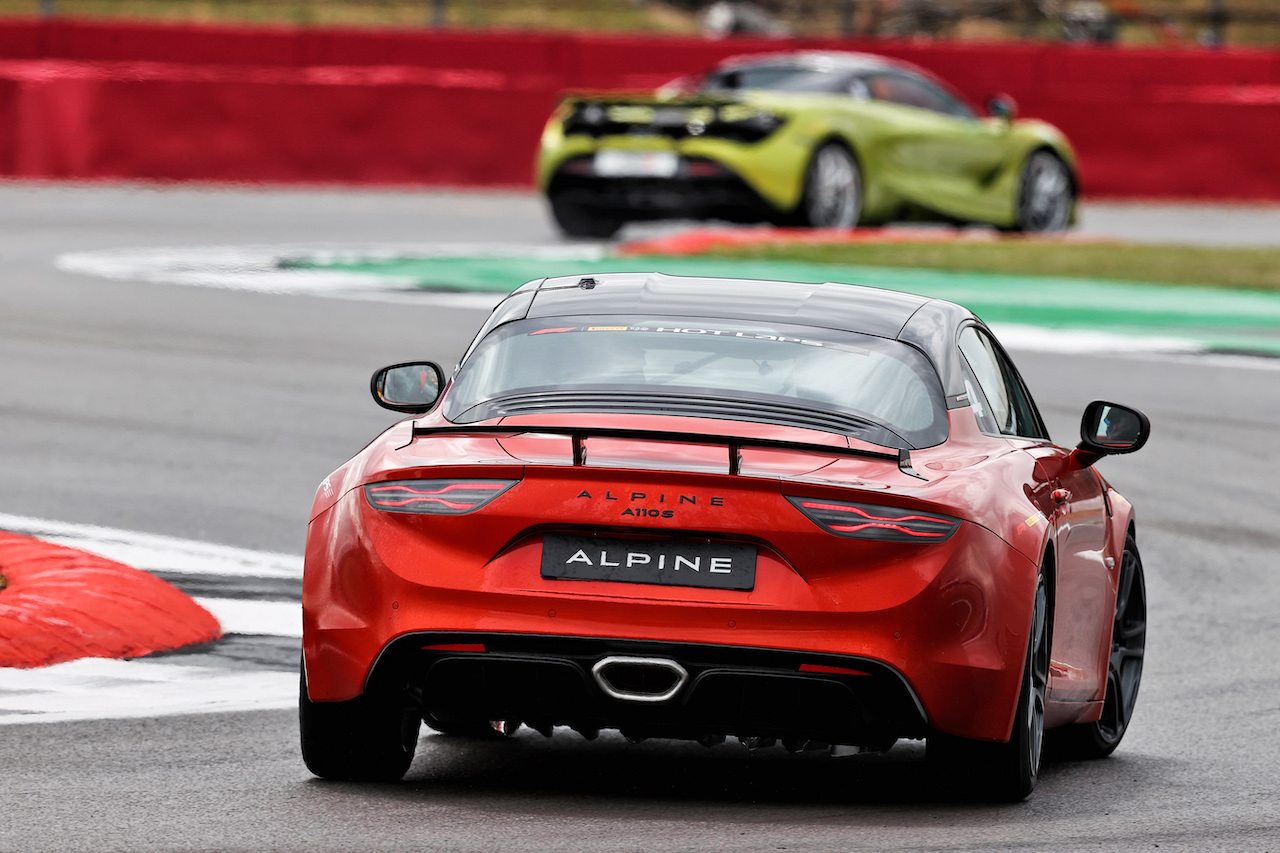 GP GRAN BRETAGNA, Alpine A110S - Pirelli Hot Laps.
30.06.2022. Formula 1 World Championship, Rd 10, British Grand Prix, Silverstone, England, Preparation Day.
- www.xpbimages.com, EMail: requests@xpbimages.com © Copyright: Moy / XPB Images