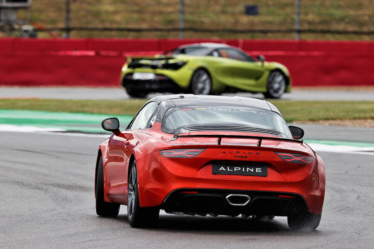 GP GRAN BRETAGNA, Alpine A110S - Pirelli Hot Laps.
30.06.2022. Formula 1 World Championship, Rd 10, British Grand Prix, Silverstone, England, Preparation Day.
- www.xpbimages.com, EMail: requests@xpbimages.com © Copyright: Moy / XPB Images