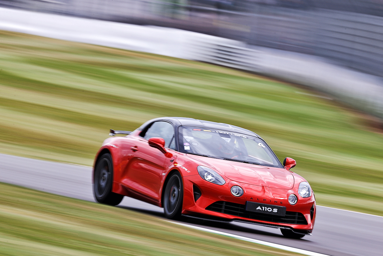 GP GRAN BRETAGNA, Alpine A110S - Pirelli Hot Laps.
30.06.2022. Formula 1 World Championship, Rd 10, British Grand Prix, Silverstone, England, Preparation Day.
- www.xpbimages.com, EMail: requests@xpbimages.com © Copyright: Moy / XPB Images