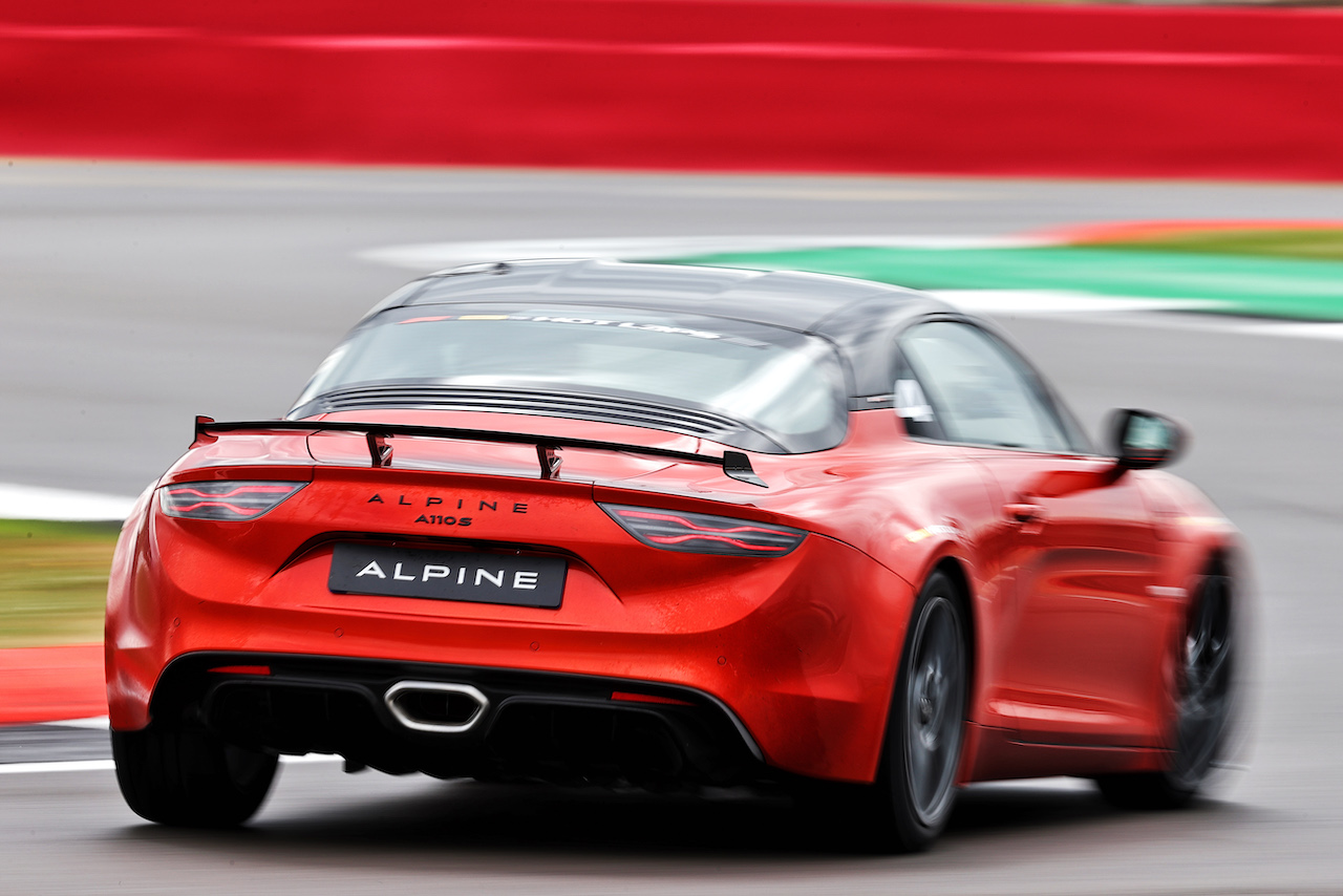 GP GRAN BRETAGNA, Alpine A110S - Pirelli Hot Laps.
30.06.2022. Formula 1 World Championship, Rd 10, British Grand Prix, Silverstone, England, Preparation Day.
- www.xpbimages.com, EMail: requests@xpbimages.com © Copyright: Moy / XPB Images
