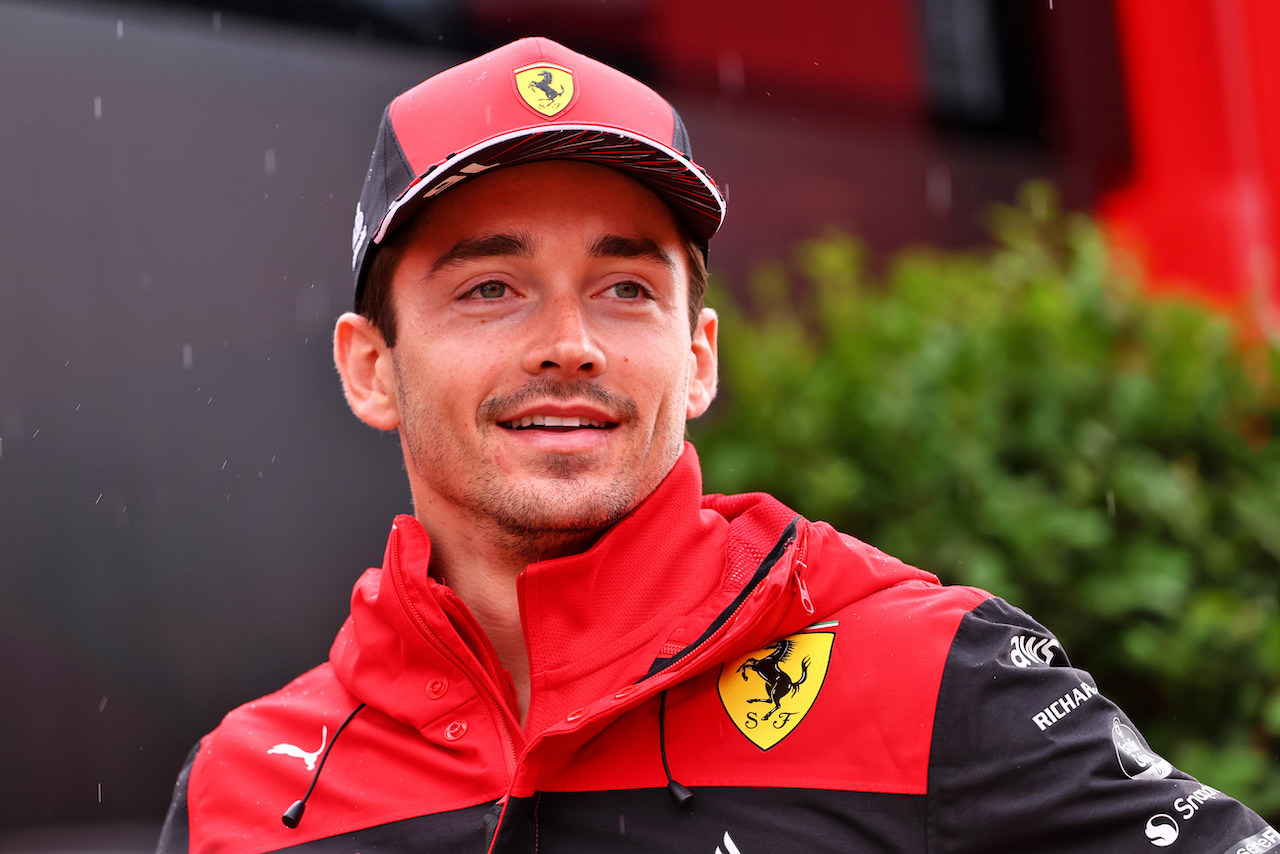 GP GRAN BRETAGNA, Charles Leclerc (MON) Ferrari.
30.06.2022. Formula 1 World Championship, Rd 10, British Grand Prix, Silverstone, England, Preparation Day.
- www.xpbimages.com, EMail: requests@xpbimages.com © Copyright: Batchelor / XPB Images