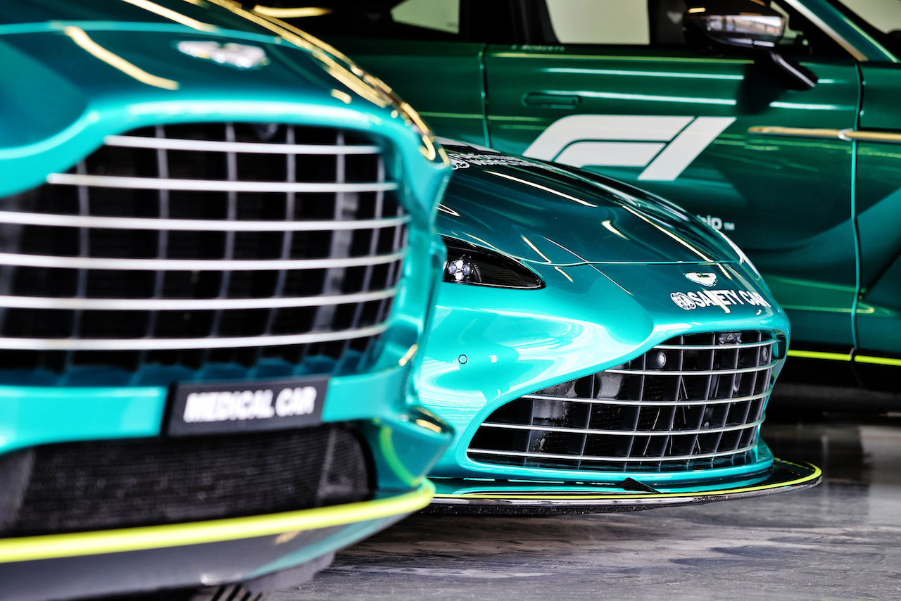 GP GRAN BRETAGNA, Aston Martin FIA Safety Car.
30.06.2022. Formula 1 World Championship, Rd 10, British Grand Prix, Silverstone, England, Preparation Day.
- www.xpbimages.com, EMail: requests@xpbimages.com © Copyright: Moy / XPB Images