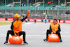 GP GRAN BRETAGNA, (L to R): Daniel Ricciardo (AUS) McLaren with team mate Lando Norris (GBR) McLaren.
30.06.2022. Formula 1 World Championship, Rd 10, British Grand Prix, Silverstone, England, Preparation Day.
 - www.xpbimages.com, EMail: requests@xpbimages.com © Copyright: Coates / XPB Images