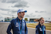 GP GRAN BRETAGNA, Nicholas Latifi (CDN) Williams Racing walks the circuit with Elizabeth Wood Boyer (GBR) Williams Racing Performance Engineer.
30.06.2022. Formula 1 World Championship, Rd 10, British Grand Prix, Silverstone, England, Preparation Day.
- www.xpbimages.com, EMail: requests@xpbimages.com © Copyright: Bearne / XPB Images