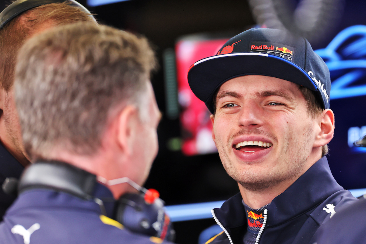 GP GRAN BRETAGNA, Max Verstappen (NLD) Red Bull Racing.
02.07.2022. Formula 1 World Championship, Rd 10, British Grand Prix, Silverstone, England, Qualifiche Day.
- www.xpbimages.com, EMail: requests@xpbimages.com © Copyright: Davenport / XPB Images