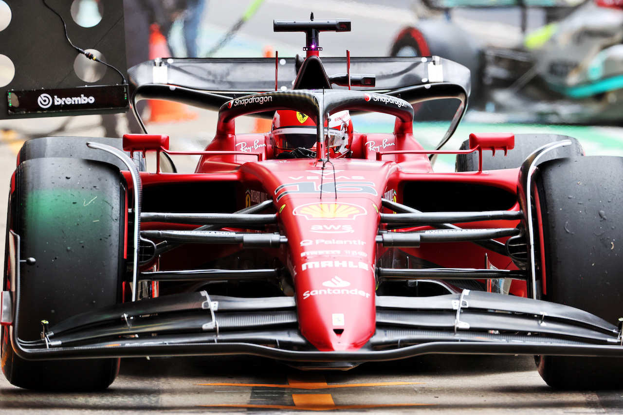 GP GRAN BRETAGNA, Charles Leclerc (MON) Ferrari F1-75.
02.07.2022. Formula 1 World Championship, Rd 10, British Grand Prix, Silverstone, England, Qualifiche Day.
- www.xpbimages.com, EMail: requests@xpbimages.com © Copyright: Davenport / XPB Images